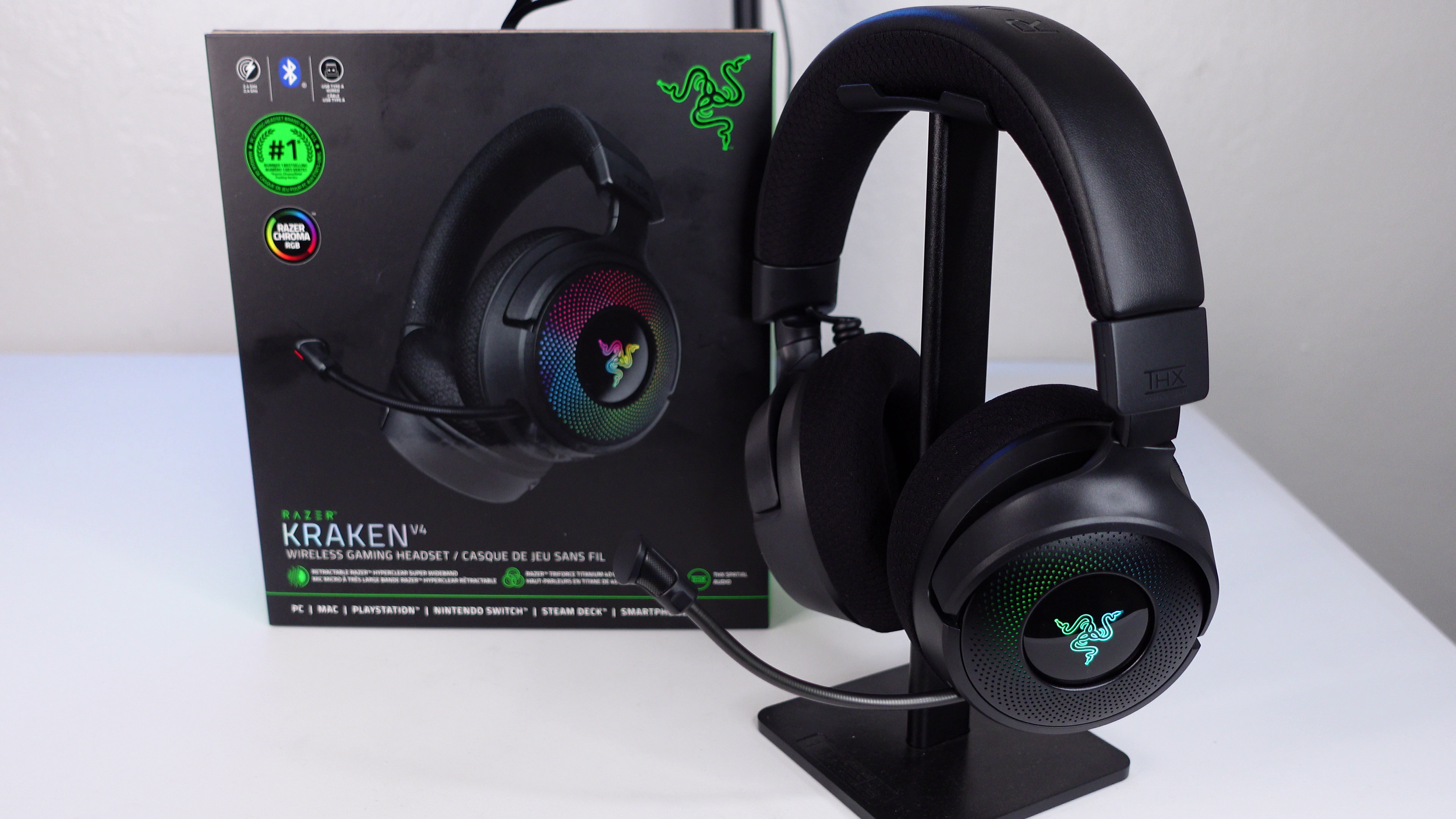 Razer Kraken V4 vs V4 X — Stream Tech Reviews by BadIntent